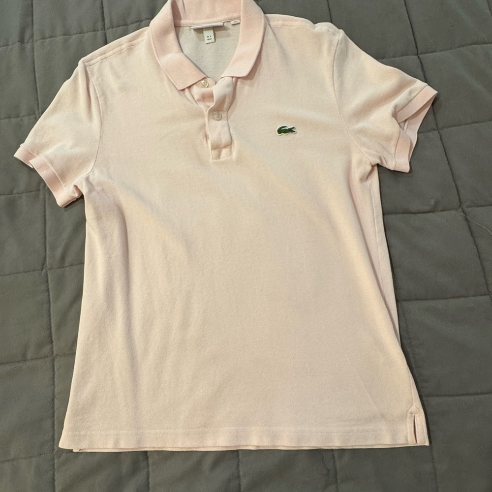 Lacoste Light Pink Polo Shirt